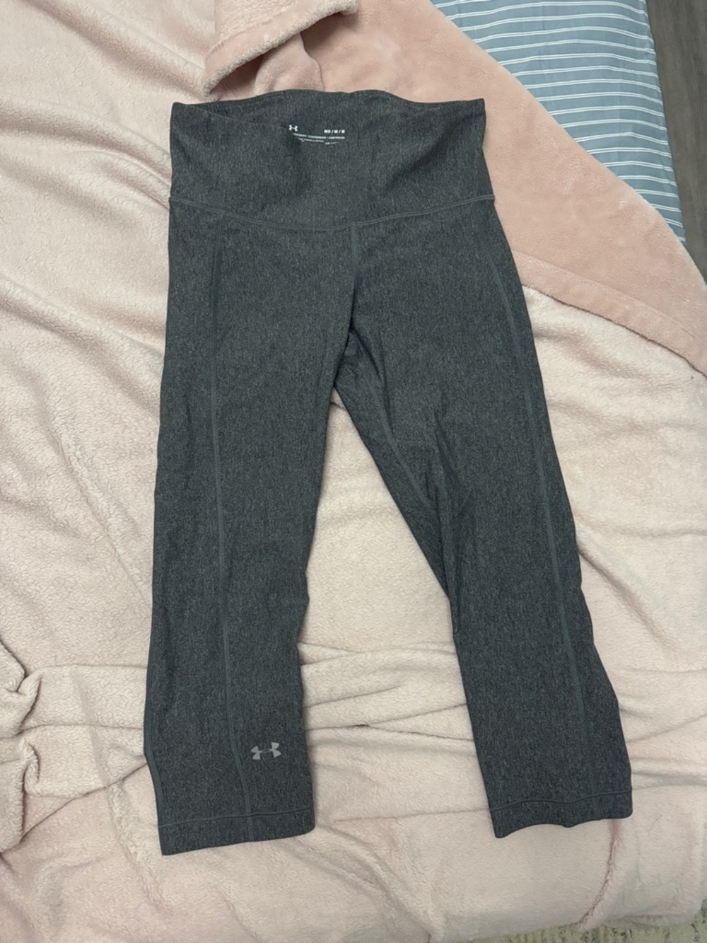 Under Armour Charcoal Grey Capri Leggings